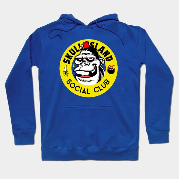 Skull Island Social Club Hoodie by GiMETZCO!